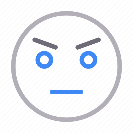 Angry, emoji, emoticon, face, smiley icon - Download on Iconfinder
