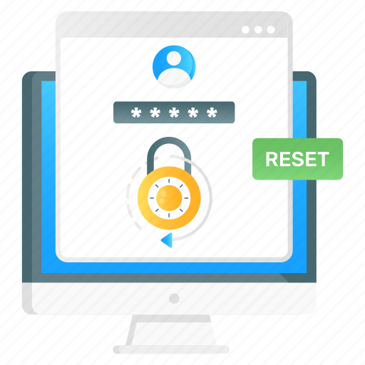 Secure login, web safety, web login, reset password, refresh passcode icon - Download on Iconfinder