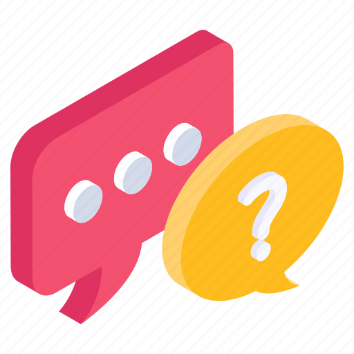 Frequently asked questions, faq, negotiation, discussion, questions icon - Download on Iconfinder