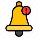notification, bell, alert, alarm, ring, message, communication