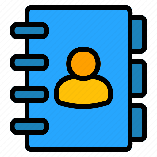 Contacts, contact, phone, address, book, telephone, communication icon - Download on Iconfinder
