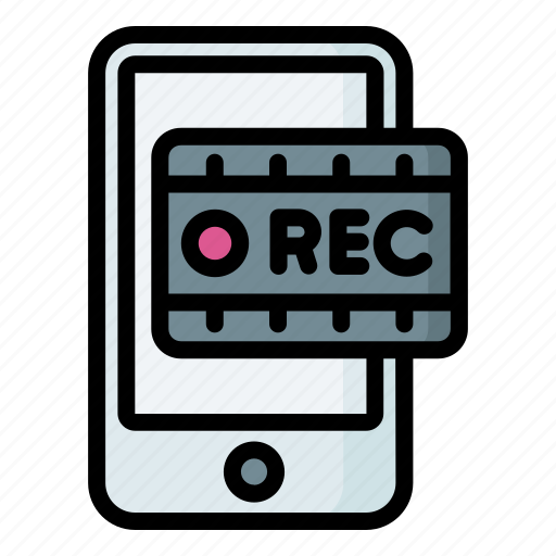 Phone, smartphone, record, video, audio icon - Download on Iconfinder