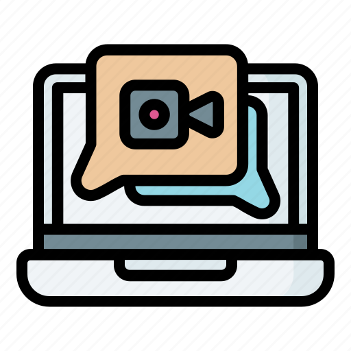 Video, call, chat icon - Download on Iconfinder