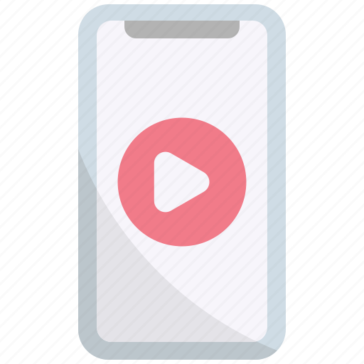 Phone, smartphone, video, streaming, live, social media icon - Download on Iconfinder