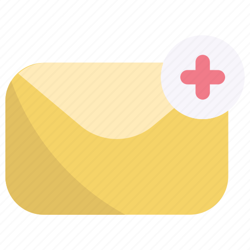 Mail, add, letter, new email, new post, post, social media icon - Download on Iconfinder