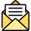 mail, envelope, message, communication, inbox, email 