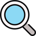 search, zoom, loupe, magnifier, explore, magnifying glass