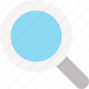 search, zoom, loupe, magnifier, explore, magnifying glass