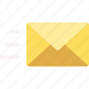 send message, envelope, email, mail, communication, sending