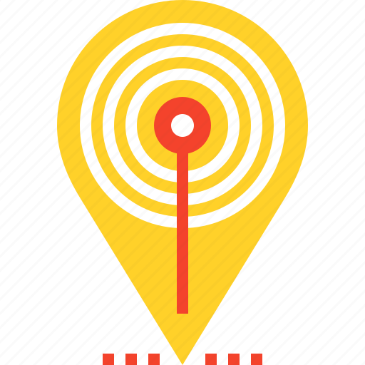 Hotspot, internet, location, map, marker, pointer, wifi icon - Download on Iconfinder