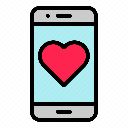 Heart, like, media, phone, smartphone, social icon - Download on Iconfinder