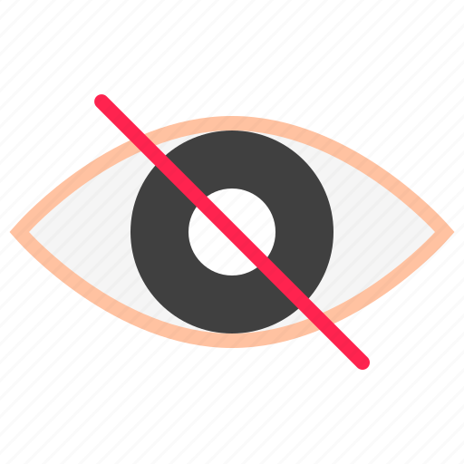 Blind, block, eye, media, social, vision icon - Download on Iconfinder