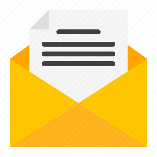 Document, email, file, letter, mail, media, social icon - Download on Iconfinder