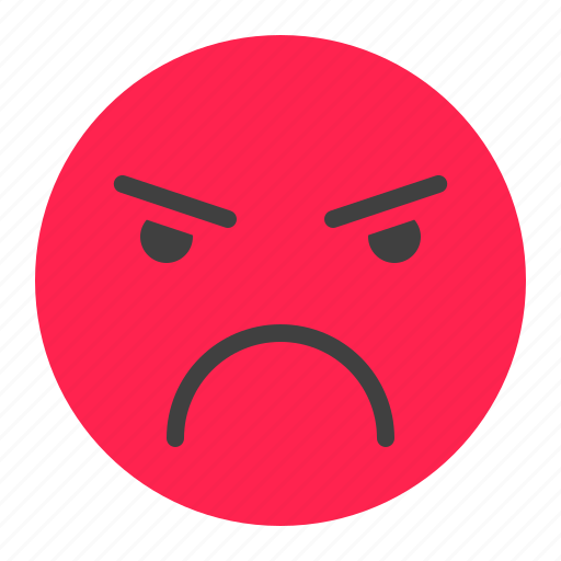 Angry, emoticon, emotion, media, social icon - Download on Iconfinder