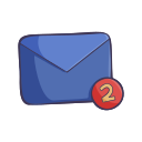 message, notification, email, chat, mail, talk, inbox, letter, envelope