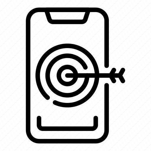 Phone, target, marketing icon - Download on Iconfinder