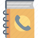 contact, list, book, call, communication, message, phone