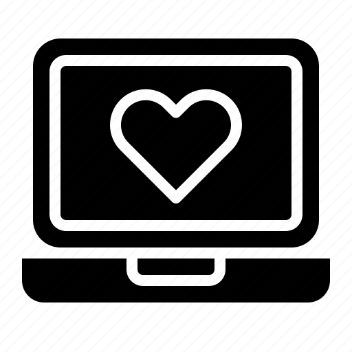 Heart, laptop, like, media, social icon - Download on Iconfinder