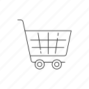 shopping, cart, store, basket 