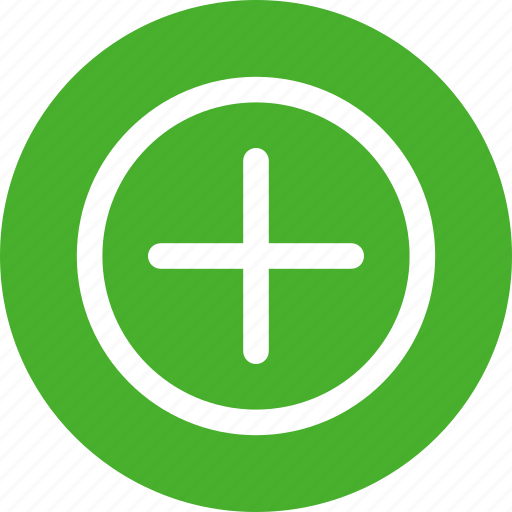 Circle, green, add, linecon, more, plus, round icon - Download on Iconfinder
