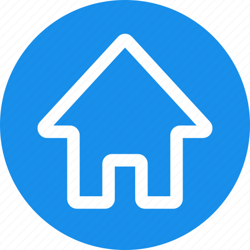 Circle, address, apartment, casa, home, house, local icon - Download on Iconfinder