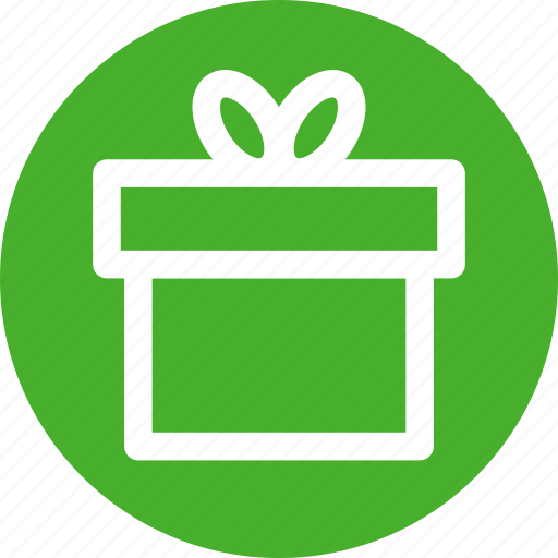 Circle, birthday, card, christmas, donation, gift, present icon - Download on Iconfinder