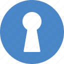 access, door, hole, key, keyhole, password, unlock