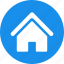blue, building, circle, estate, home, house, real 