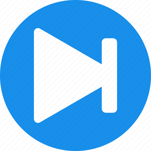 Arrow, blue, circle, forward, next, right icon - Download on Iconfinder