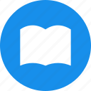 book, bookmark, circle, learn, library, read