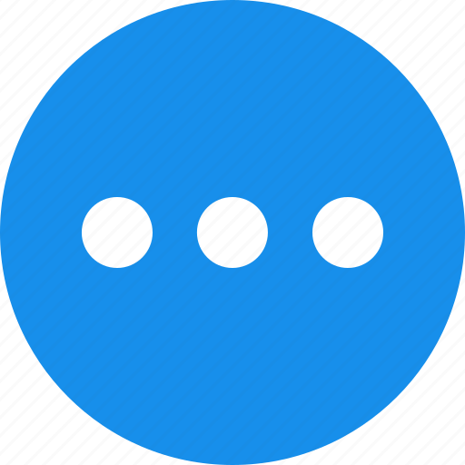 Blue, circle, control, menu, options icon - Download on Iconfinder
