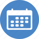 blue, calendar, circle, date, month, planner, schedule