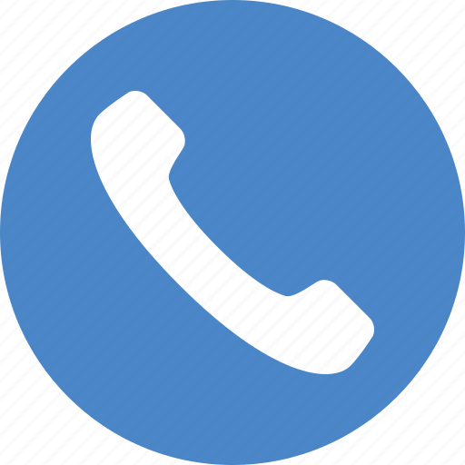 Blue, call, circle, contact, phone, support, talk icon - Download on Iconfinder