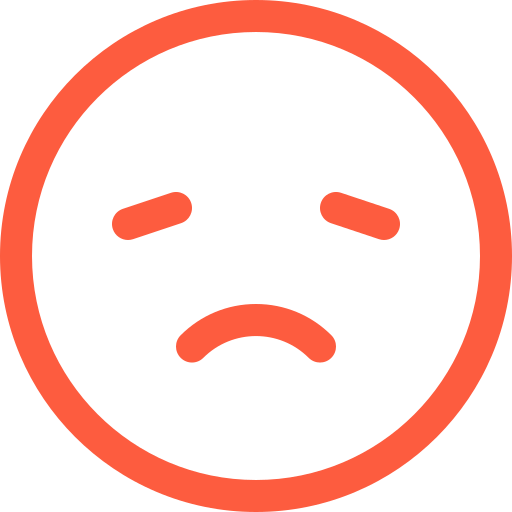 Emoji, face, message, reaction, sad, sadness, social icon - Free download