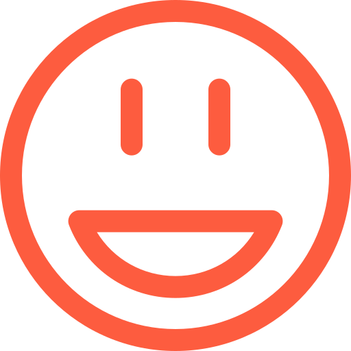 Emoji, emotion, face, happy, merry, peaceful, reaction icon - Free download