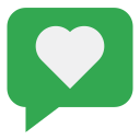 like, heart, speech bubble, chat, feedback, love, love message, instagram like