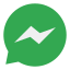 messenger, chat, communication, message, chat box, social network, brands and logotypes 