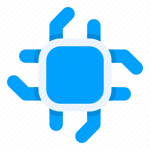 Chip, processor, cpu, computer icon - Download on Iconfinder