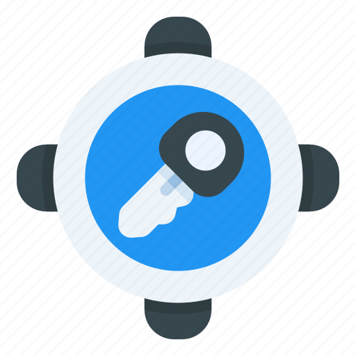 Key, target, goal, lock icon - Download on Iconfinder