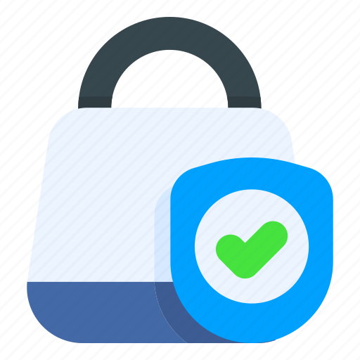 Approved, shield, bag, cart, shopping icon - Download on Iconfinder