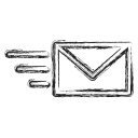 inbox, message, productivity, send, shape, social