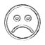 emoji, face, productivity, shape, social, unhappy 