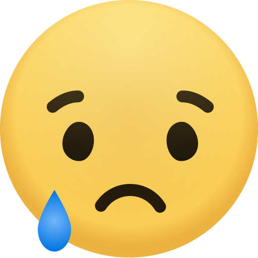 Upset, sad, face, emoji, expression, emotion, emoticon icon - Free download
