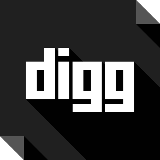 Digg, social, social media, square, logo, media icon - Free download