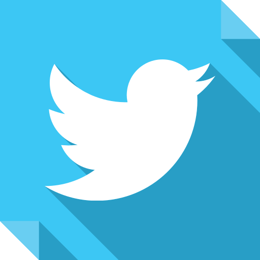 Twitter, social, social media, square, logo, media icon - Free download