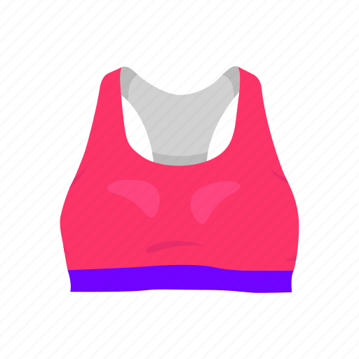 Bra, clothing, garments, jockbra, jogbra, sports bra, underwear icon - Download on Iconfinder