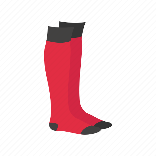 Clothing, footwear, garment, high sock, knee high, slouch sock, socks icon - Download on Iconfinder