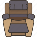 sofa, recliner, chair, relax, leather