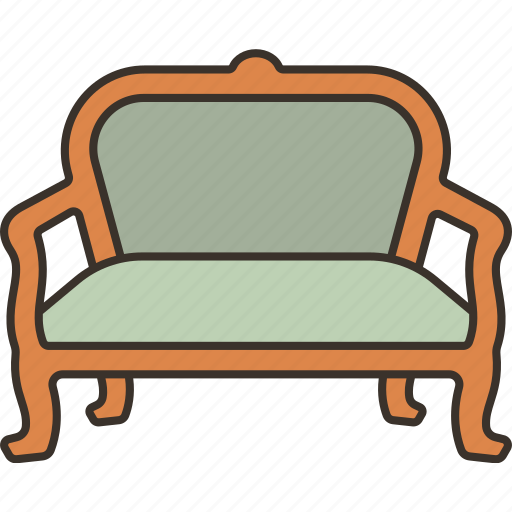 Sofa, settee, couch, comfortable, interior icon - Download on Iconfinder