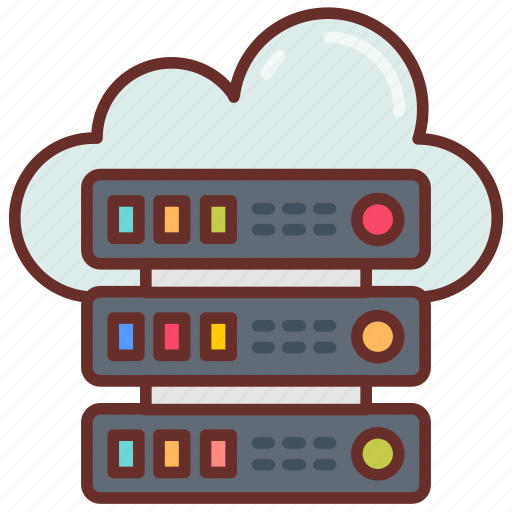 Cloud, computing, storage, server, hybrid icon - Download on Iconfinder